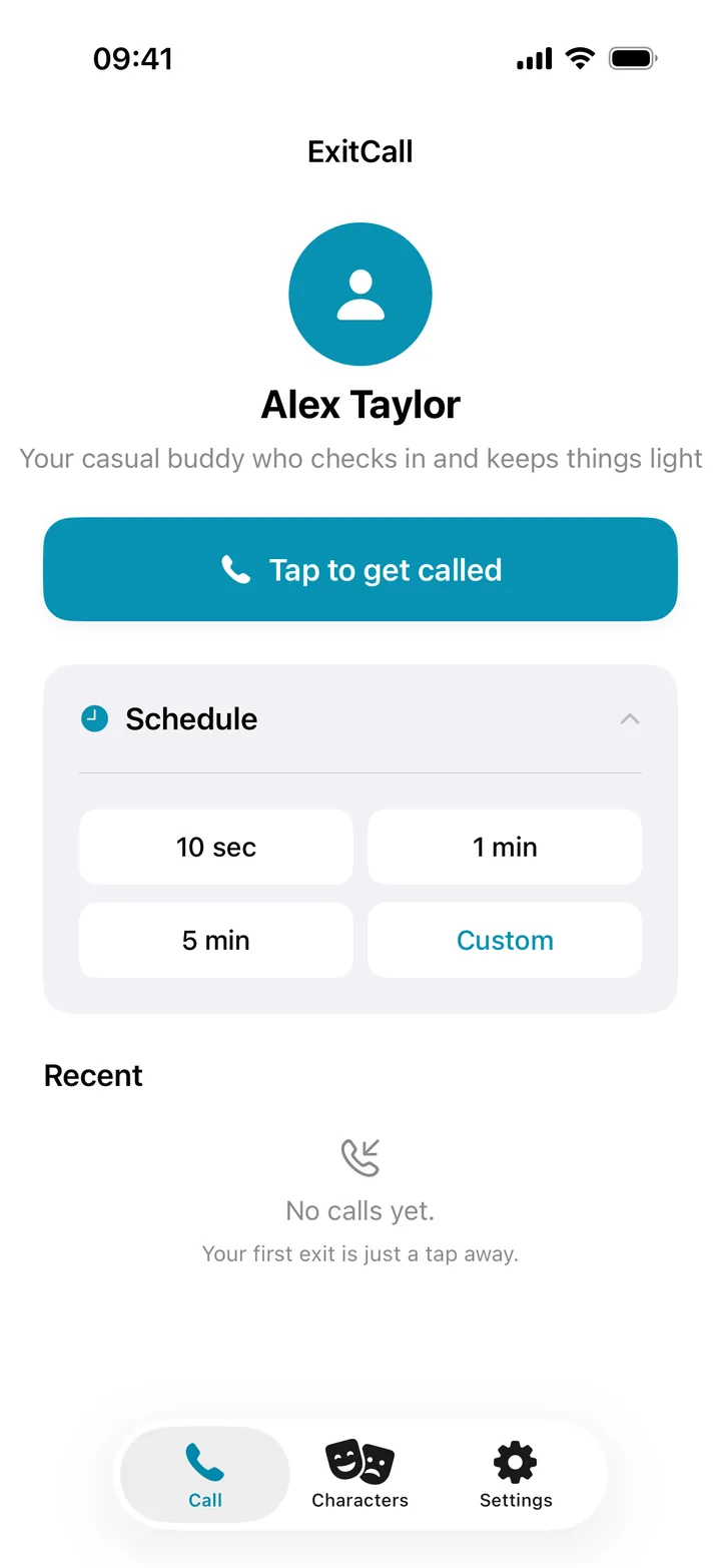 Tap or Schedule