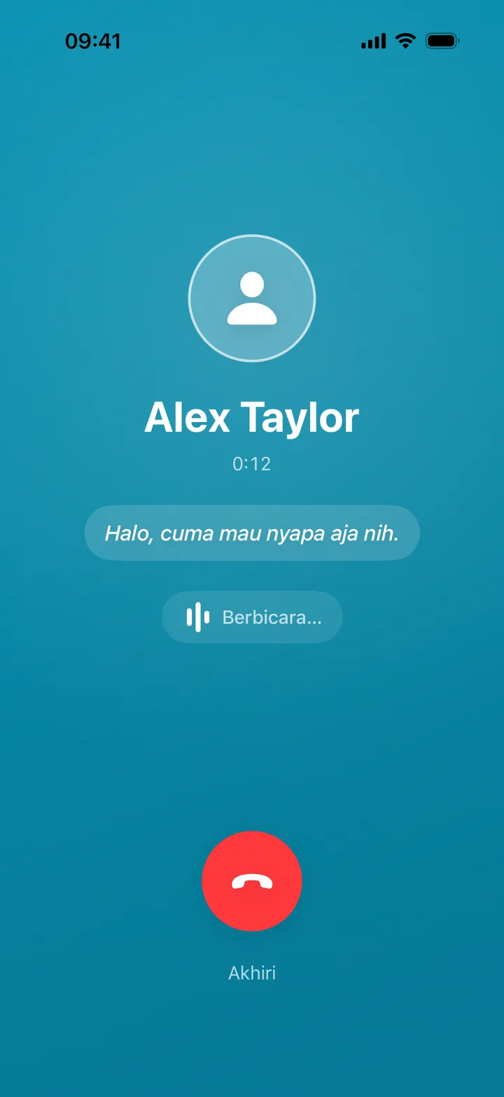 Percakapan Suara AI