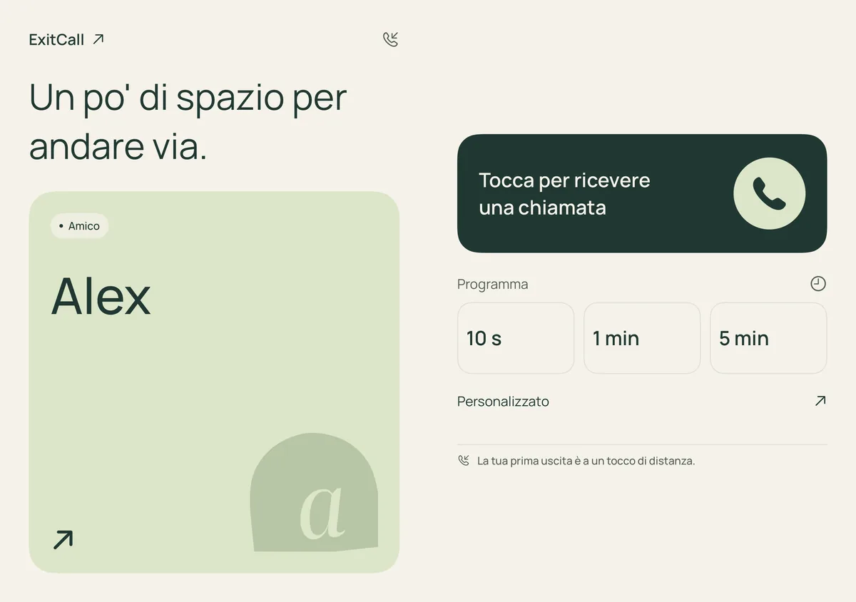 Schermo aperto · anteprima