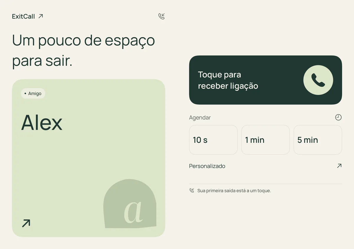 Tela aberta · prévia